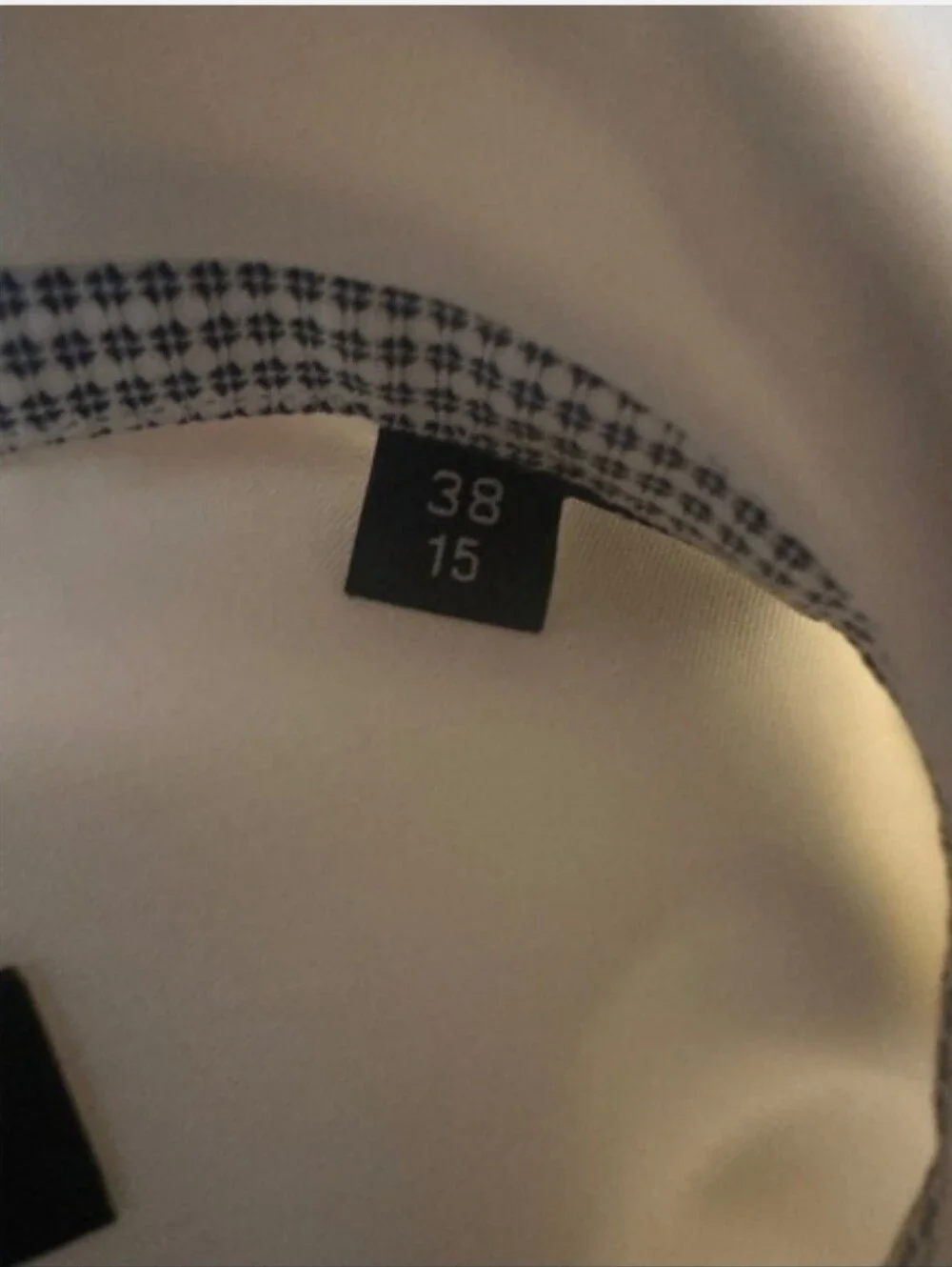 HUGO BOSS Men's White Slim Fit Easy Iron Jasse Dress Shirt Size 15 New with tags